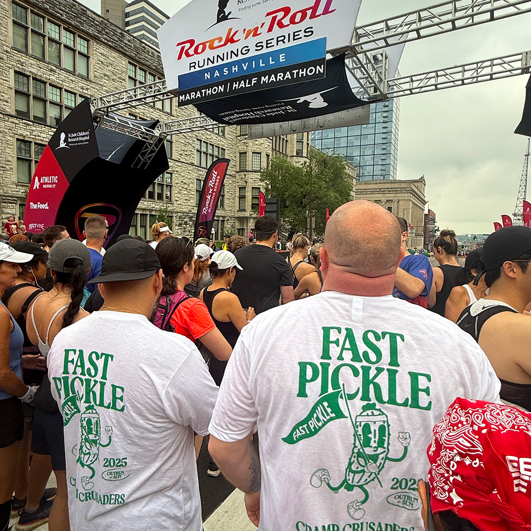 'Cramp Crusaders' Run Club tee